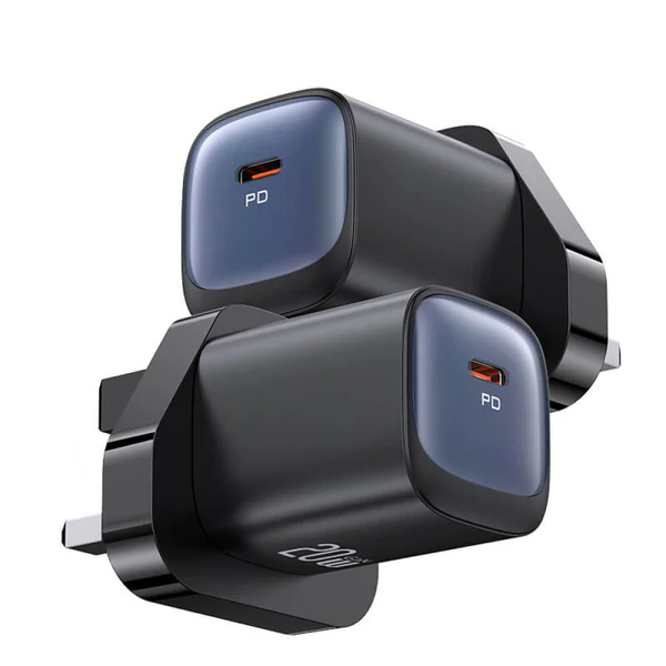 USAMS CC250 20W 1C GaN Fast Charger (UK) - HC Series - Image 9