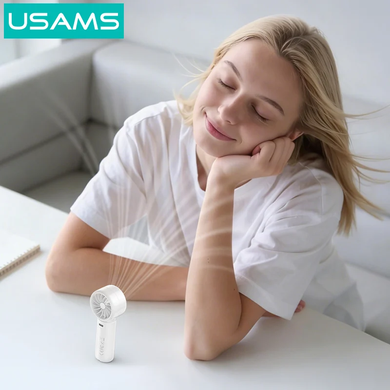 USAMS ICE01 Mini Pocket Fan - BC Series 500mAh - Image 6