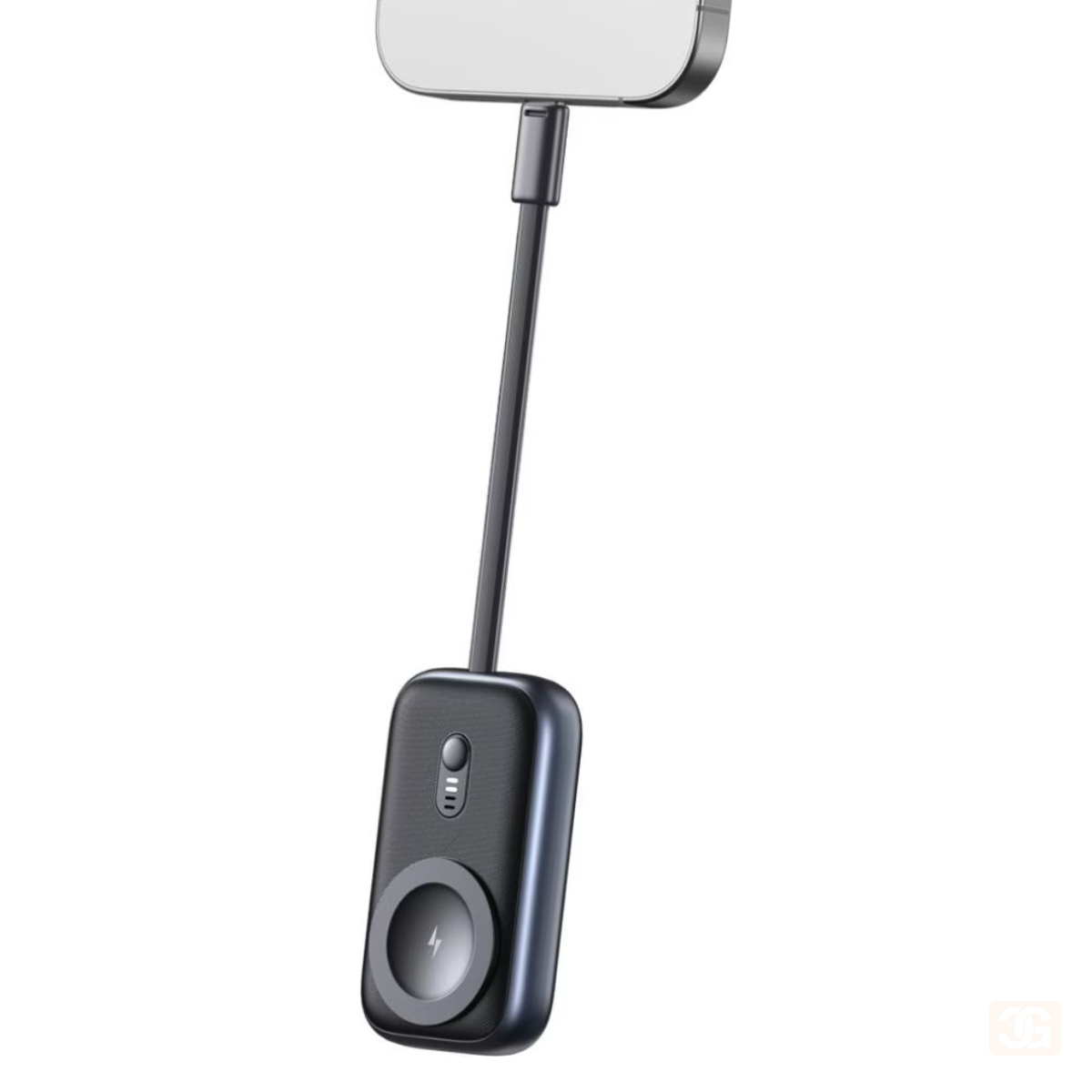 USAMS CD245 Watch Wireless Charger with 1200mAh Power Bank - Image 7