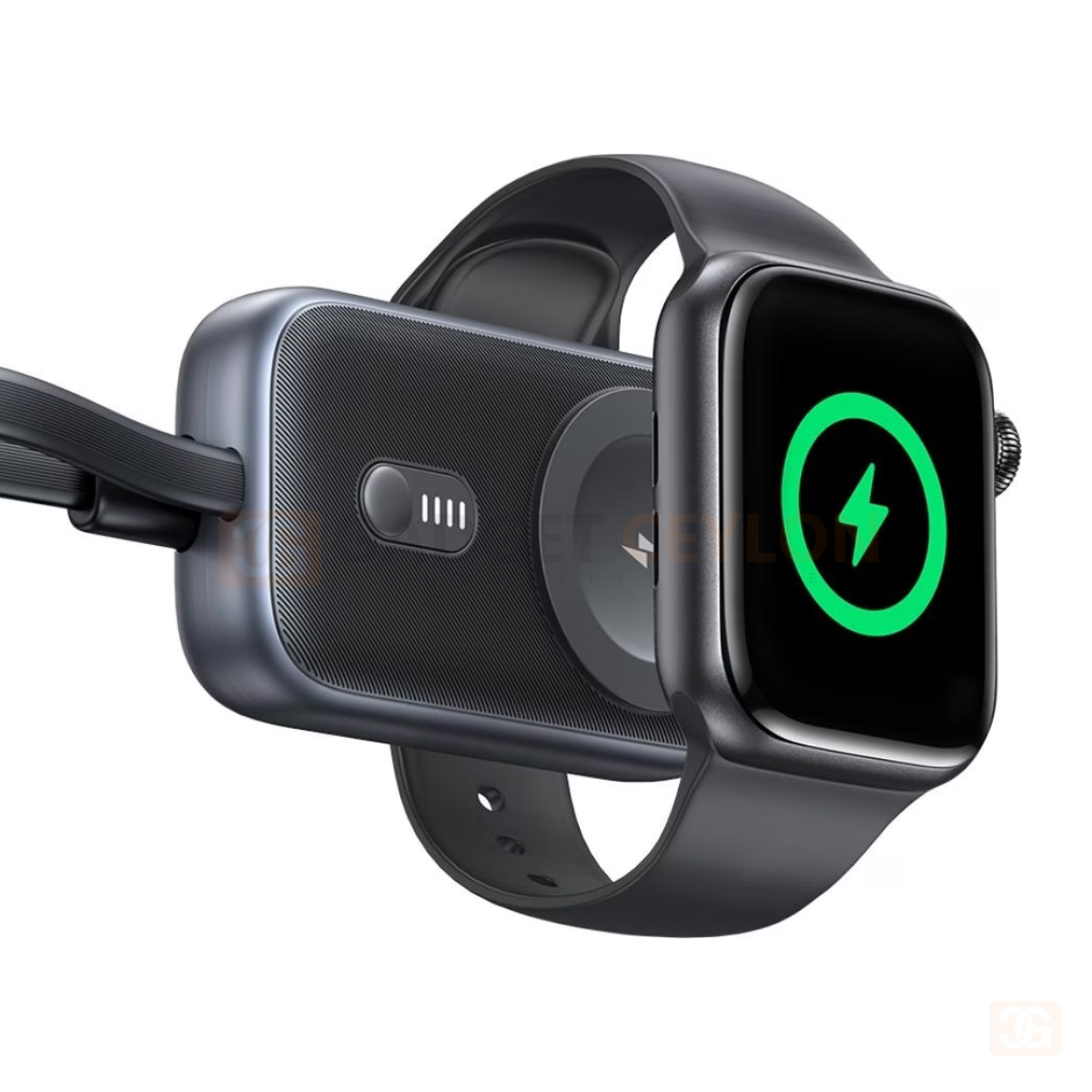 USAMS CD245 Watch Wireless Charger with 1200mAh Power Bank - Image 5