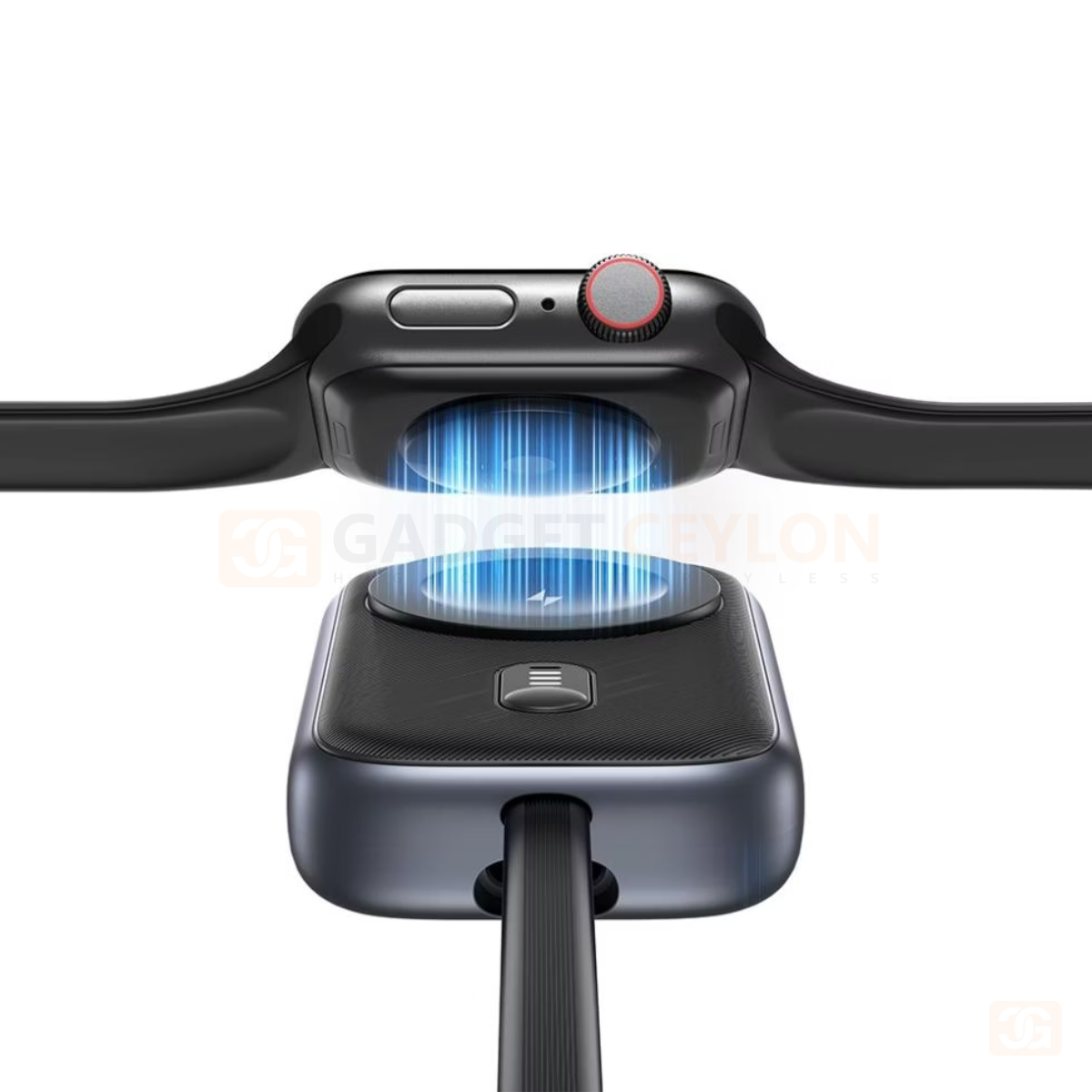 USAMS CD245 Watch Wireless Charger with 1200mAh Power Bank - Image 4