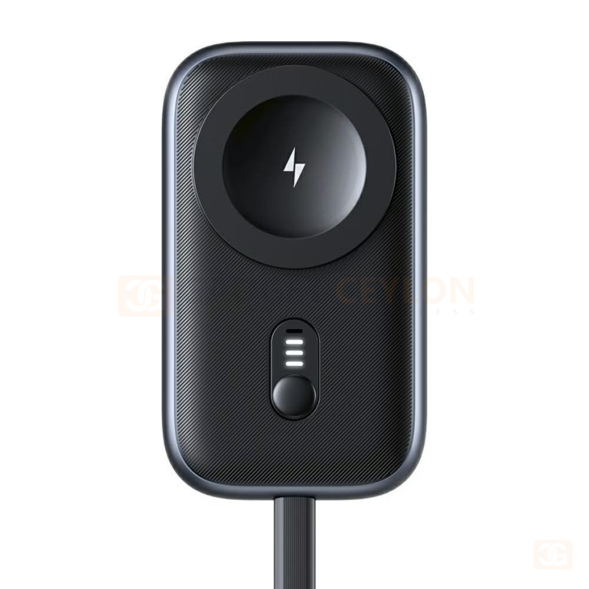 USAMS CD245 Watch Wireless Charger with 1200mAh Power Bank - Image 3