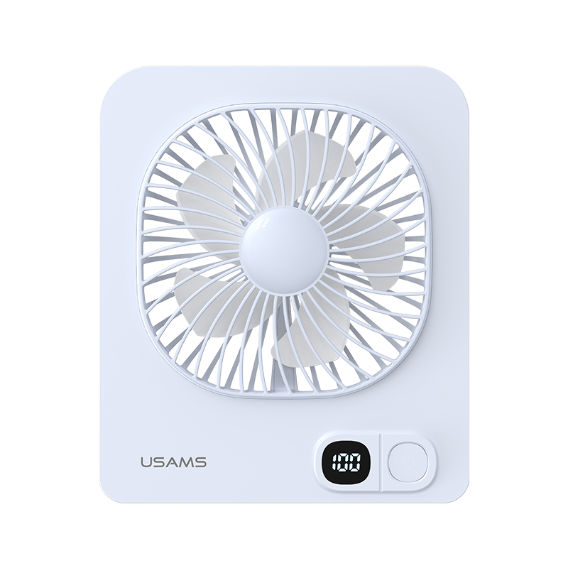 USAMS ZB363 2000mAh Magnetic Desktop Fan - Image 5