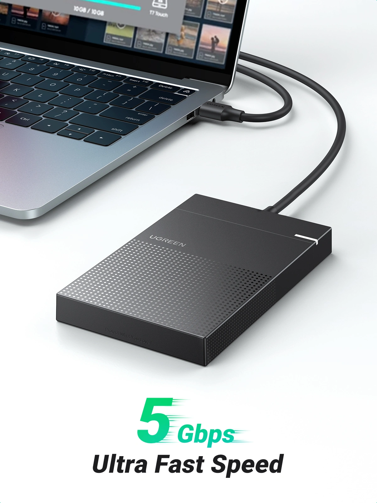 UGREEN 2.5 Inch SATA HDD / SSD Enclosure – 30719 - Image 2