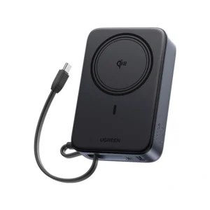 UGREEN Qi2 15W 20000mAh Magnetic Wireless Power Bank with Type-C Cable – PB567- 55450B
