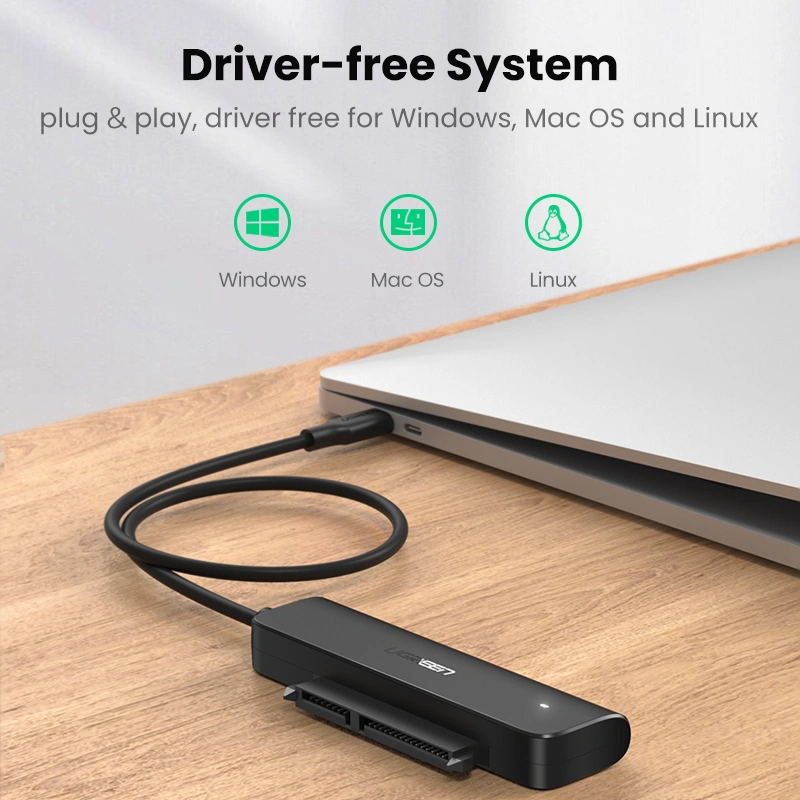 UGREEN Type-C 3.0 to 2.5" SATA HDD & SSD Converter - Image 9