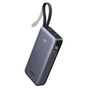 UGREEN Nexode 20000mAh 55W Fast Charging Power Bank with Built-in USB-C Cable – PB537 – 95178B